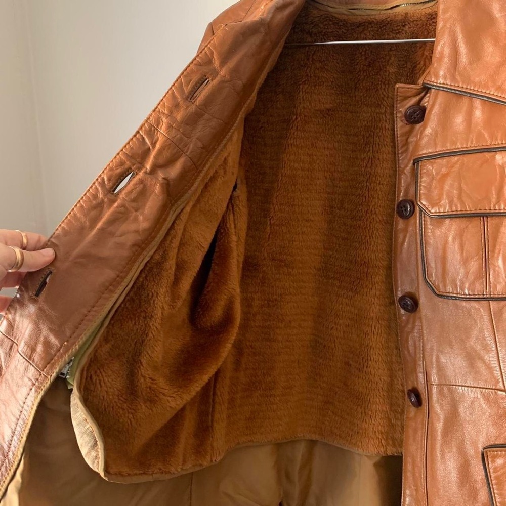 Vintage Leather Jacket - Picture 3 of 6